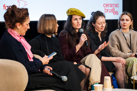 Panel discussion at Ceramic Brussels