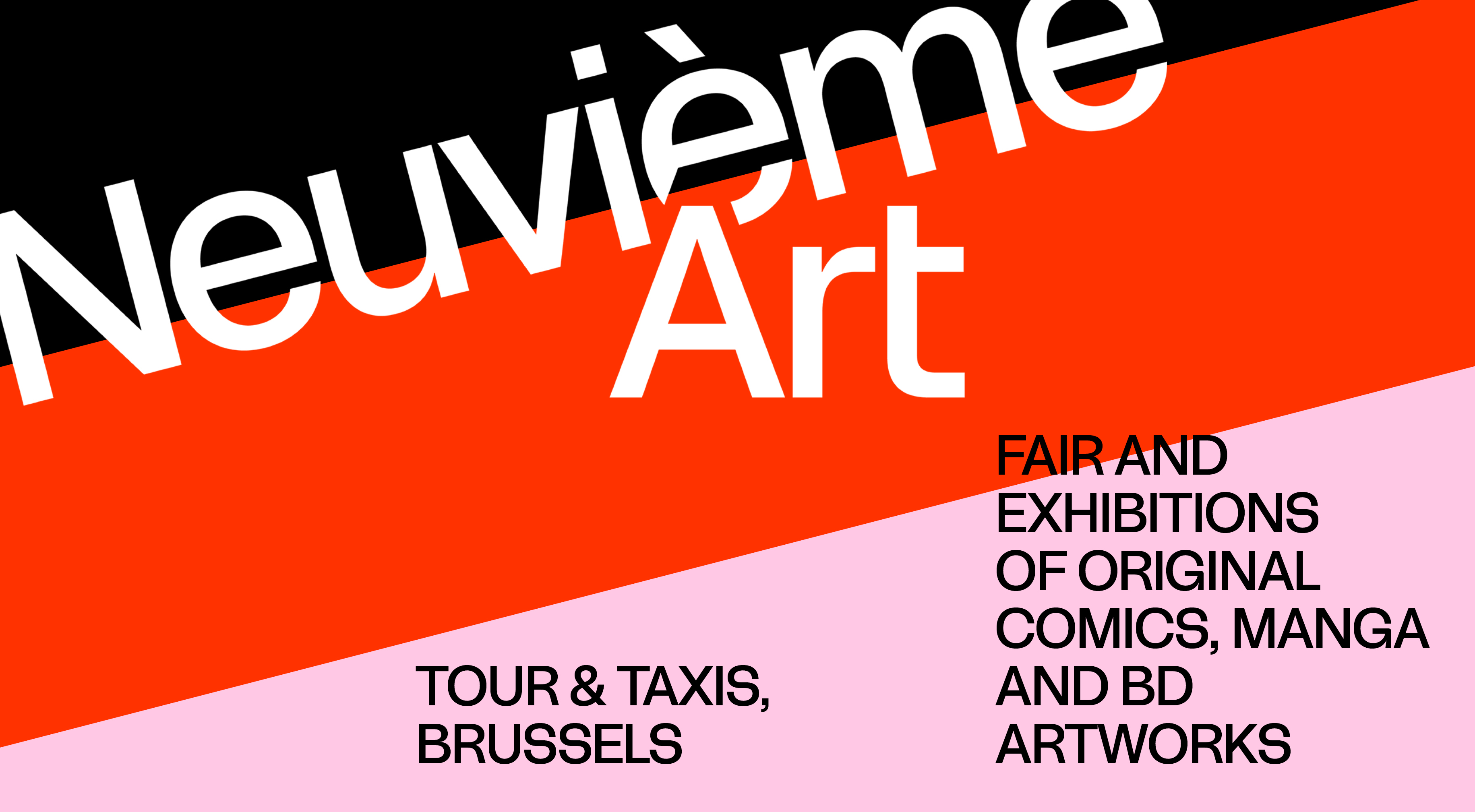 Neuvième Art visual identity poster