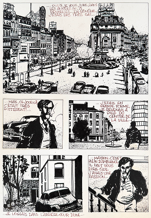 Louis Joos comic page